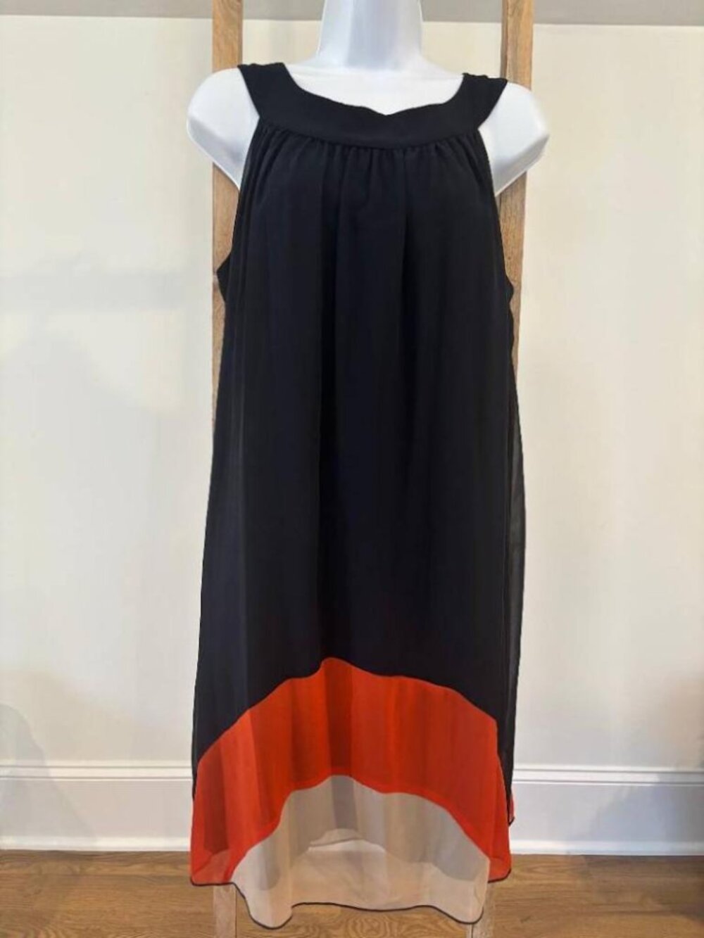 Enfocus Studio Sleeveless Colorblock Shift Dress